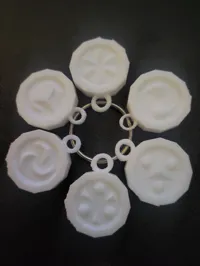 Porte-clés médaillons Zelda — Ocarina of Time — photo 2