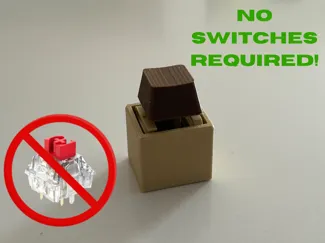 FULLY Printed Clicking Keycap Fidget