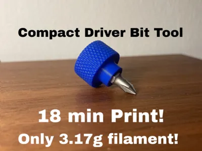 Compact Driver Bit Tool