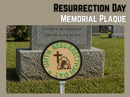 Memorial Plaque - Until Resurrection Day