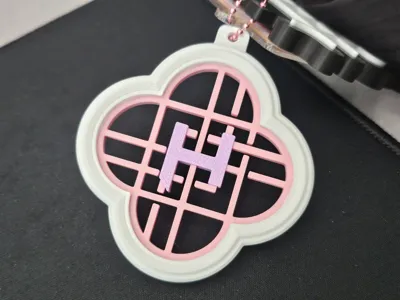 kpop demon hunters key ring