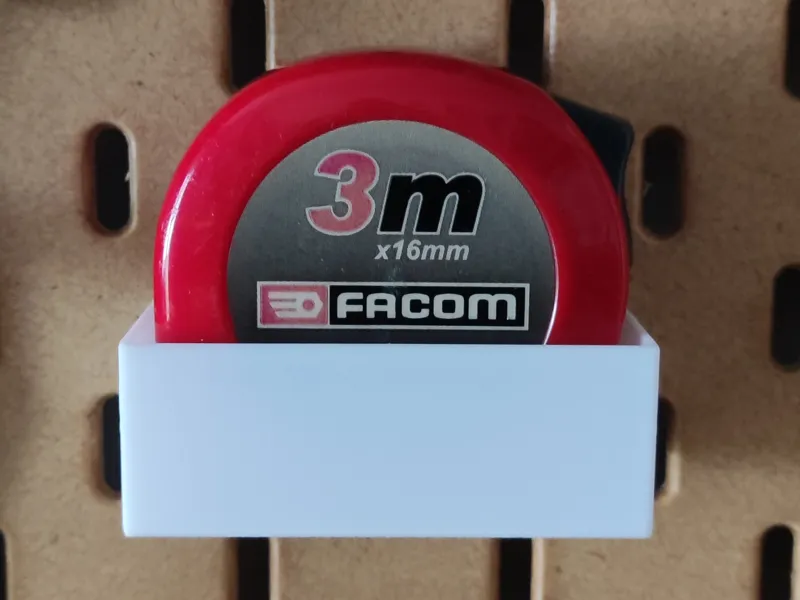 Support Skadis mètre ruban Facom 3m