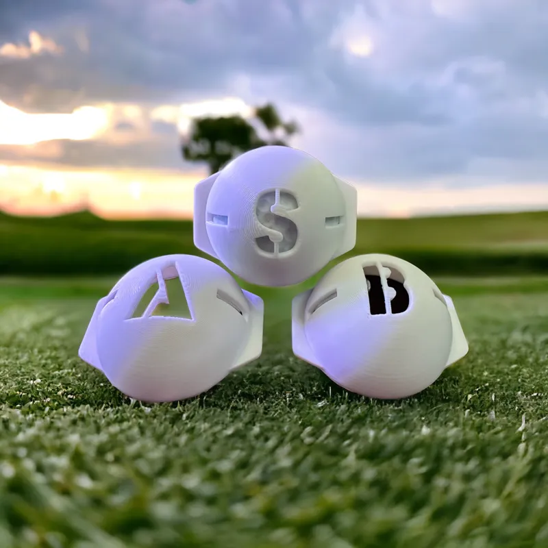Golf Ball Marker - Single Character