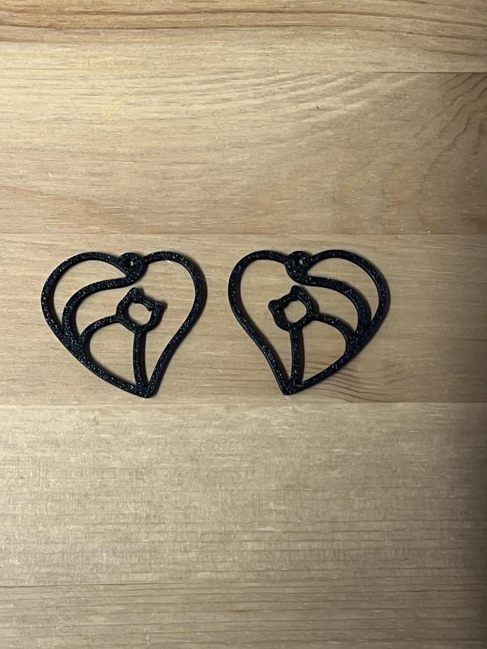 cat earrings view 2