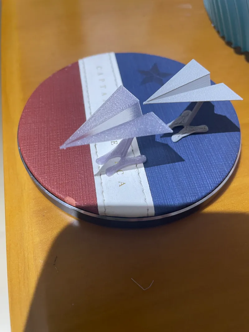 超薄纸飞机Ultra thin micro paper airplane