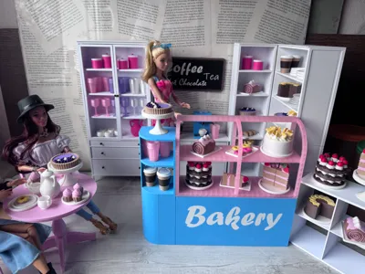 Loving Mini Bakery for your Dollhouse