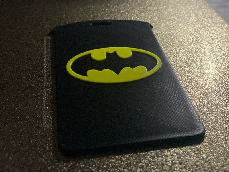Batman Logo Badge Holder – NO AMS