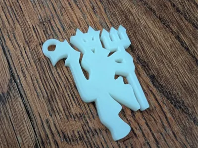 ManUtd Devil Keychain