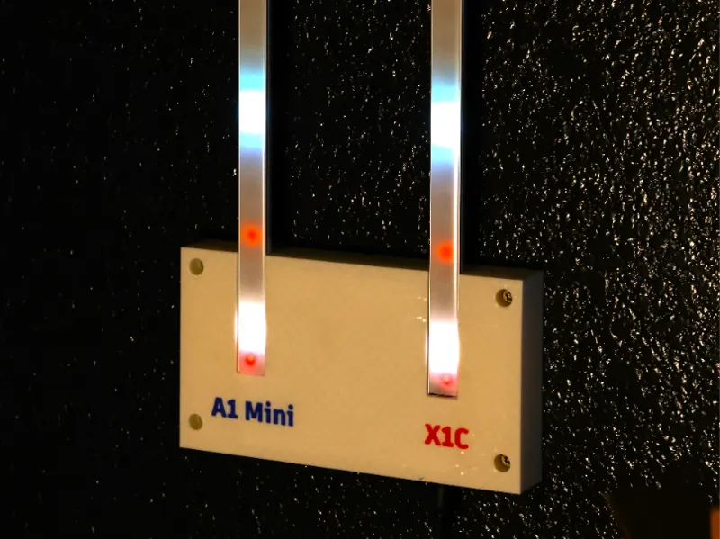Base for printer progress bar