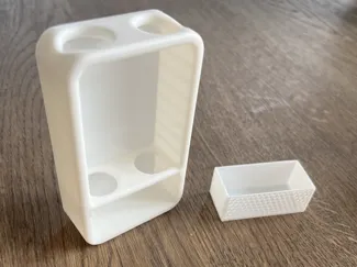Toothbrush stand wall mounted