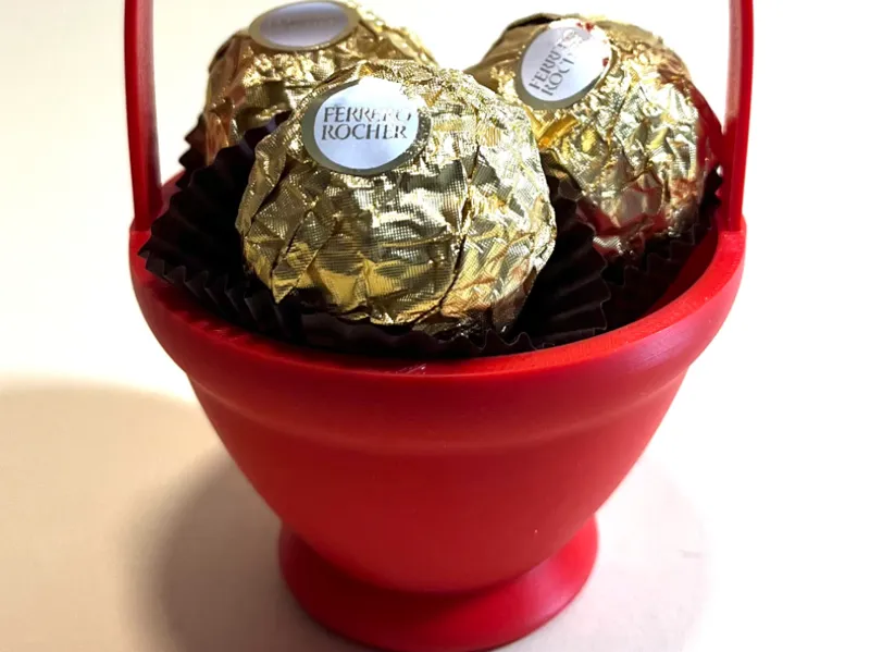 Korb für Ferrero Rocher
