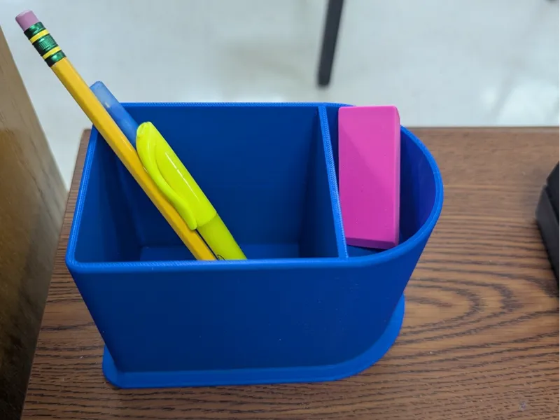 Pencil/Pen and Eraser holder