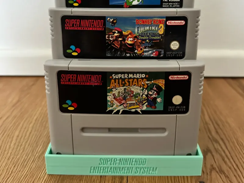 SNES Game Stand