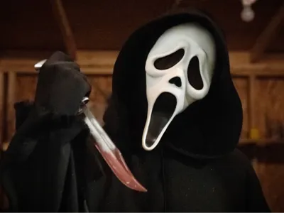 Ghostface scream HueForge