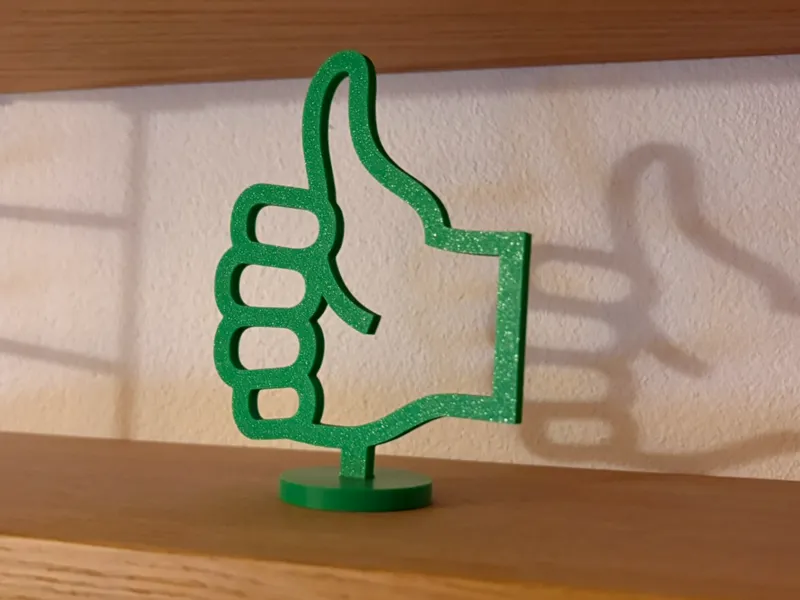 Emoji-Aufsteller - Thumb Up