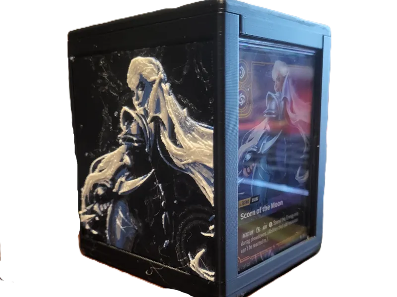 riftbound deck box with snapcase front