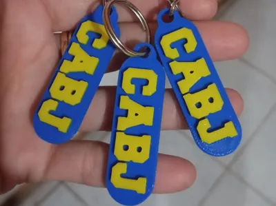 BOCA JUNIOR KEYCHAIN
