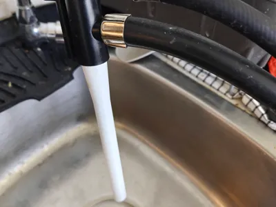 Portable Dishwasher Drain Spout