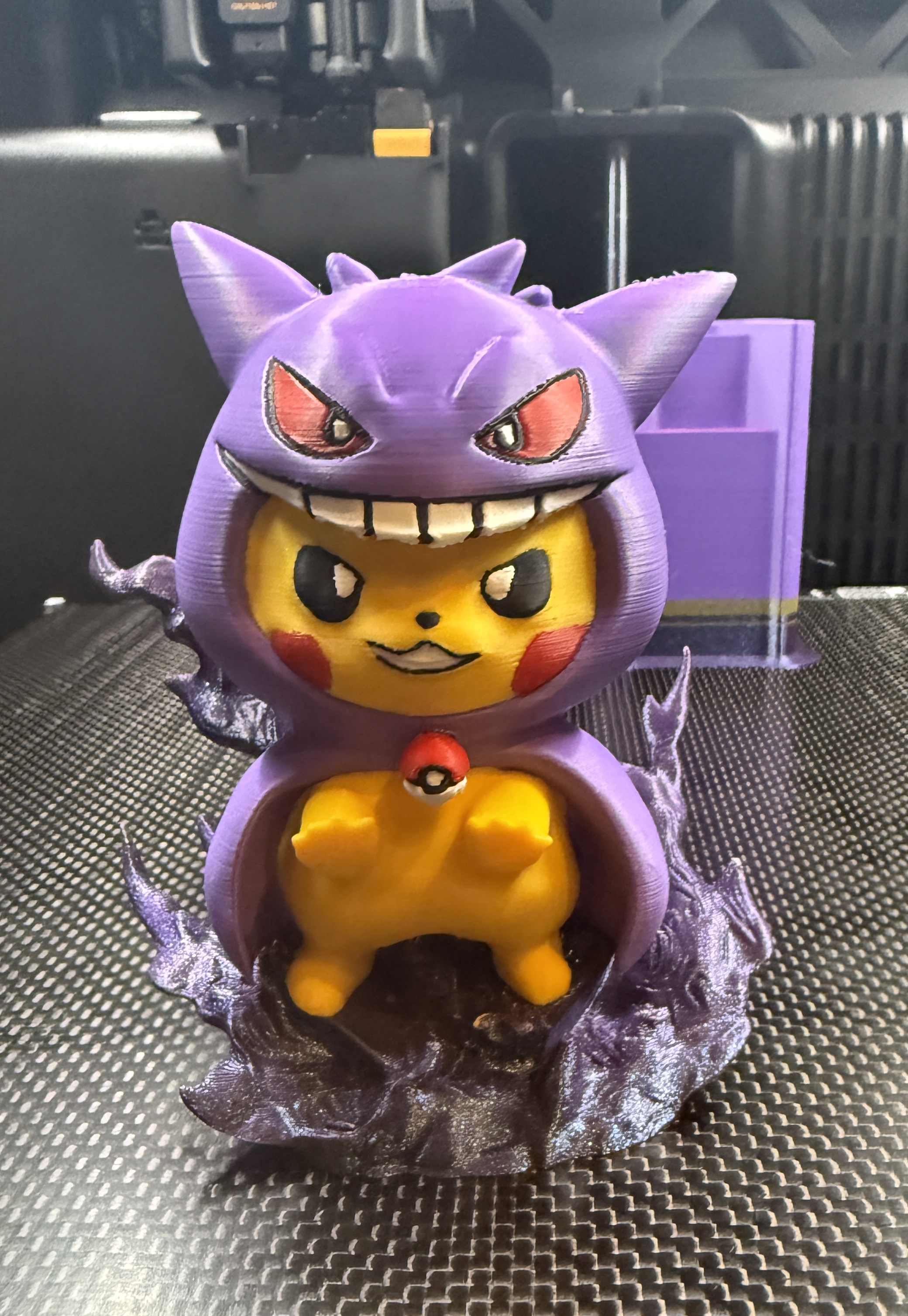 Miniatura 2 do modelo 3D Pikachu Gengar