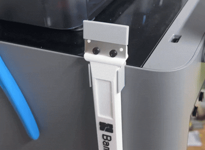 p1s/p2s/x1c/x2d - Bambu lab scraper holder