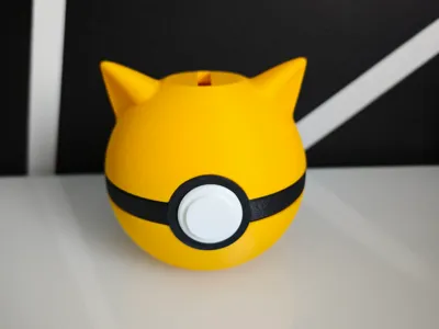 Abra Pokeball Piggy Bank Money Saving Box 