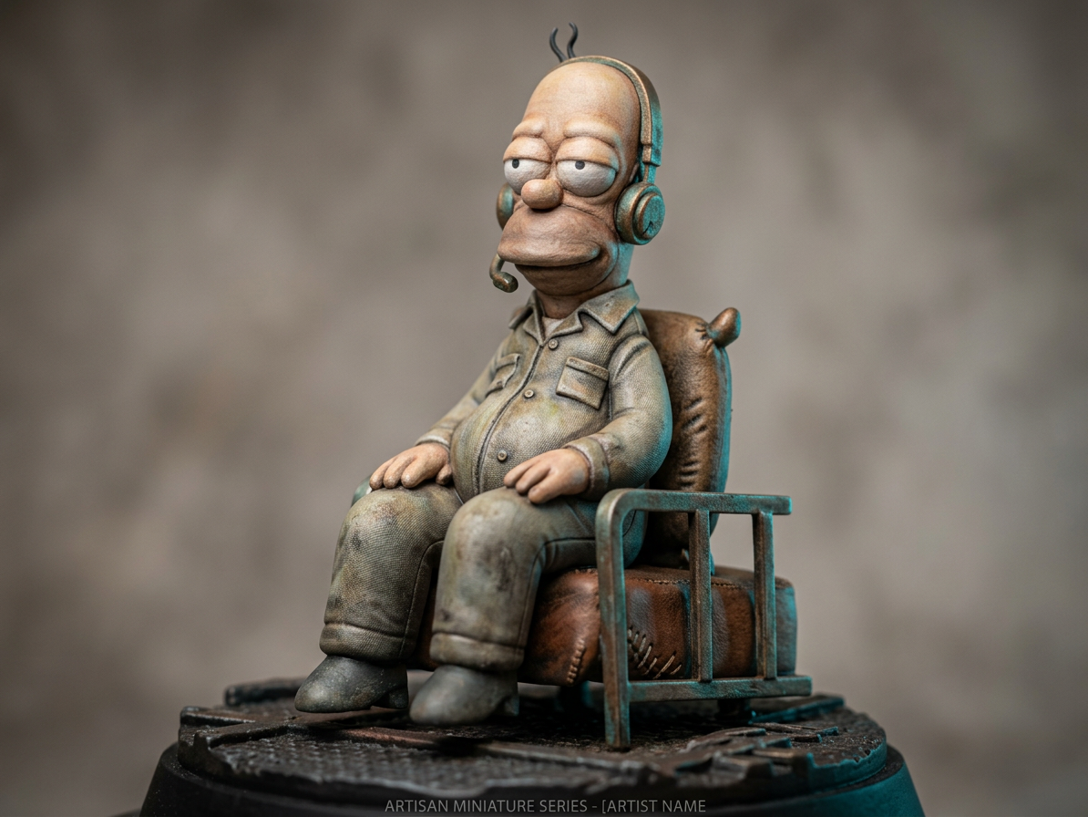Simpson: "The Snitch" - Prison Informant Miniature