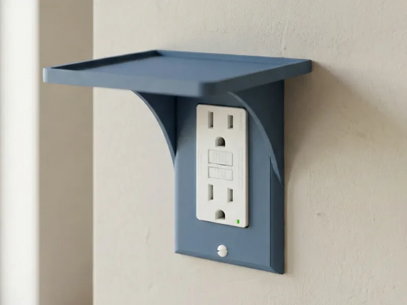 "Decora" Outlet Shelf