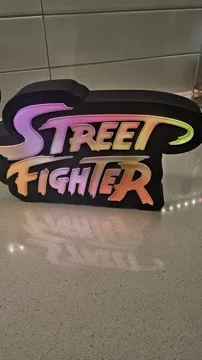 Accesorio para impresora 3D: NO AMS Street Fighter 3D Led Lightbox — vista de referencia 5