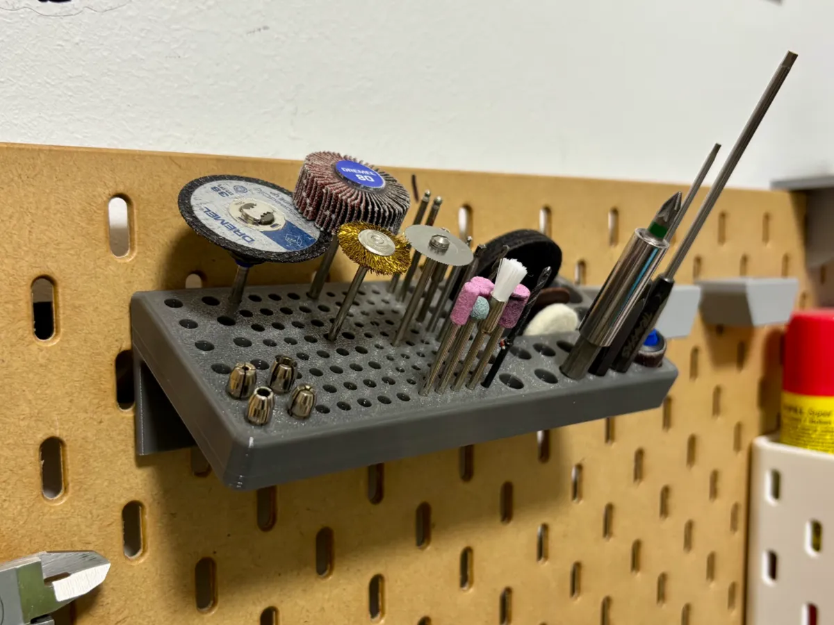 Dremel / Parkside / Proxxon Bits Tools Holder for Skadis