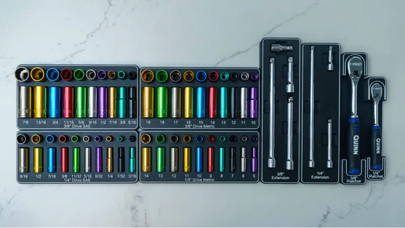 Harbor Freight Socket holder set