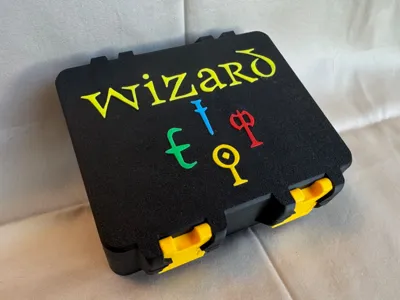 SnapLock Box for AMIGO “WIZARD” Card Game - No AMS