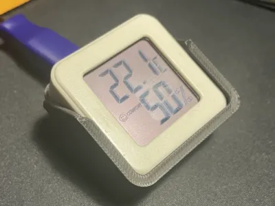 Small thermometer holder