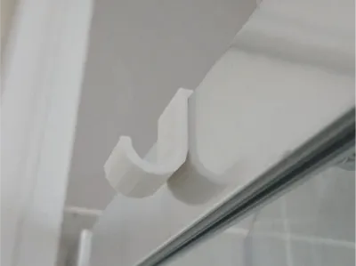 Hanger for Shower glass door with metal brace