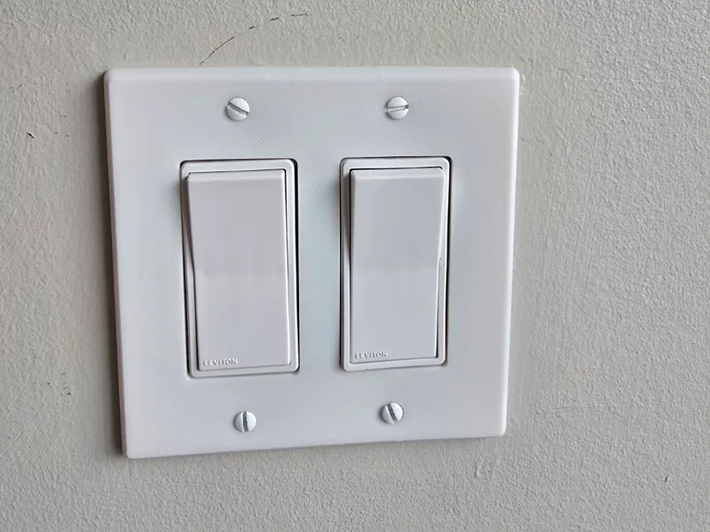 2 Gang Outlet Cover