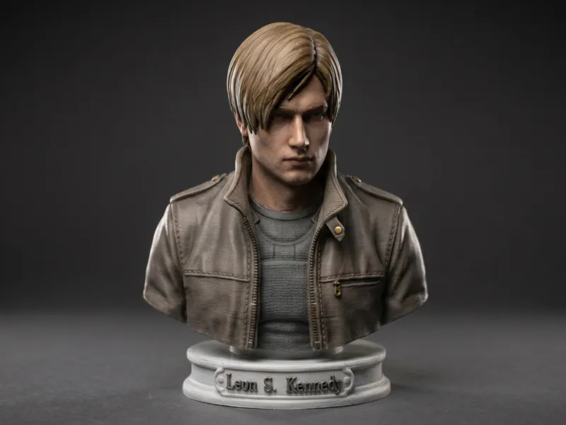 Leon S. Kennedy Bust - Resident Evil 4