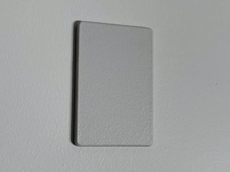 Blank Box Cover Plate 1 gang