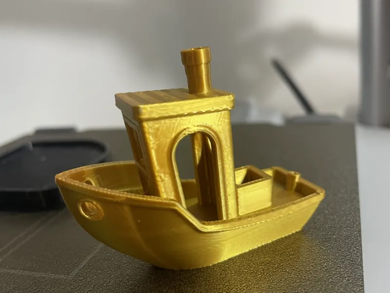 Abgestimmtes PLA Silk Gold (Geeetech)