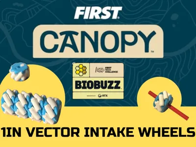 1in small vector/mechanum wheels for FTC Biobuzz