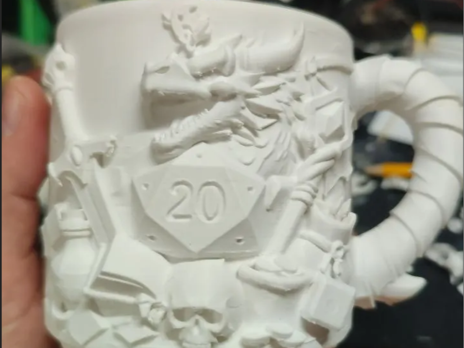 D20  cup Dungeons & Dragons