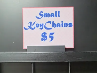Gridwall Magnetic Sign Holder