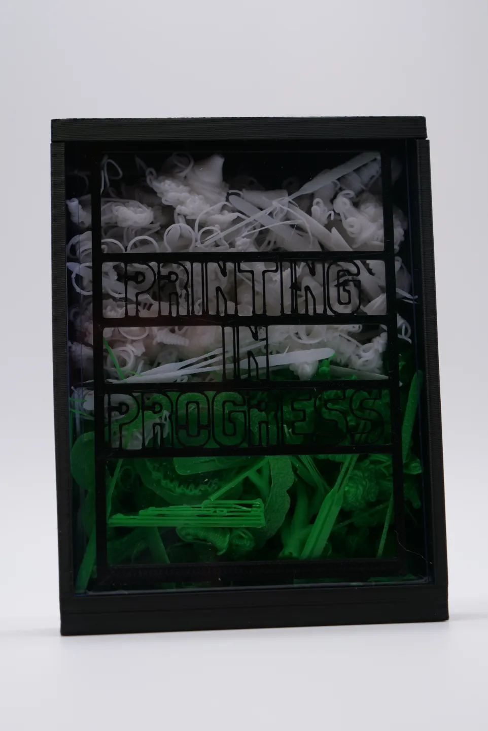 Shadow Box Screen Toploader Screen Poop/Purge Shadow Box Frame w/Lid - Free 3D Print ...