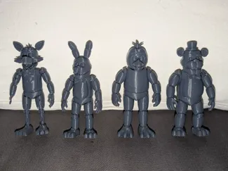 Five nights at Freddys style characters