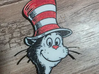 The Cat in the Hat hype chain pendant