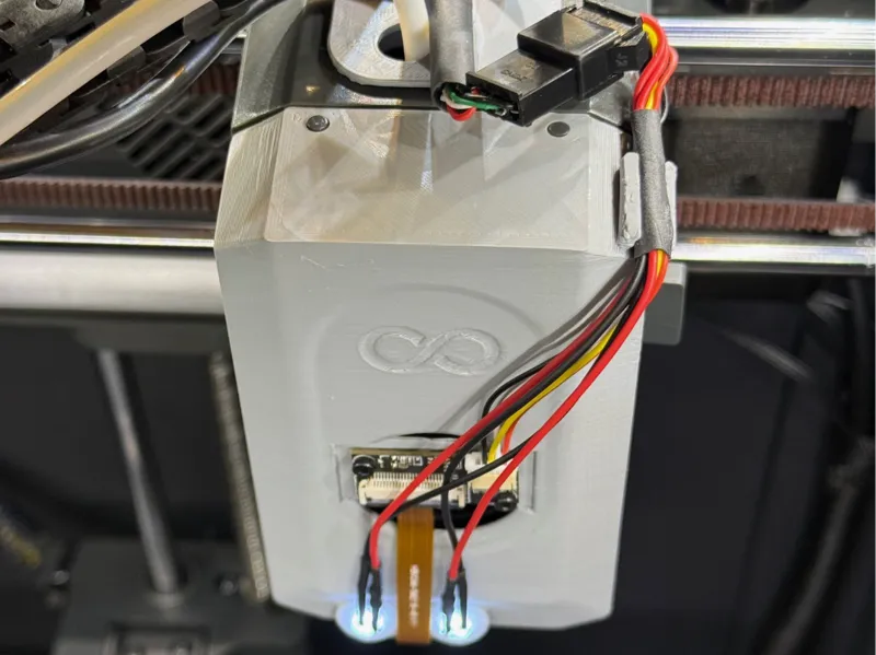 Centauri Carbon Nozzle Camera Toolhead Mount