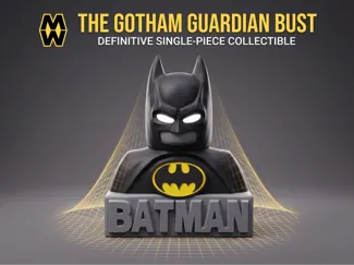 The Gotham Guardian - Batman Desk Bust Multi-Color