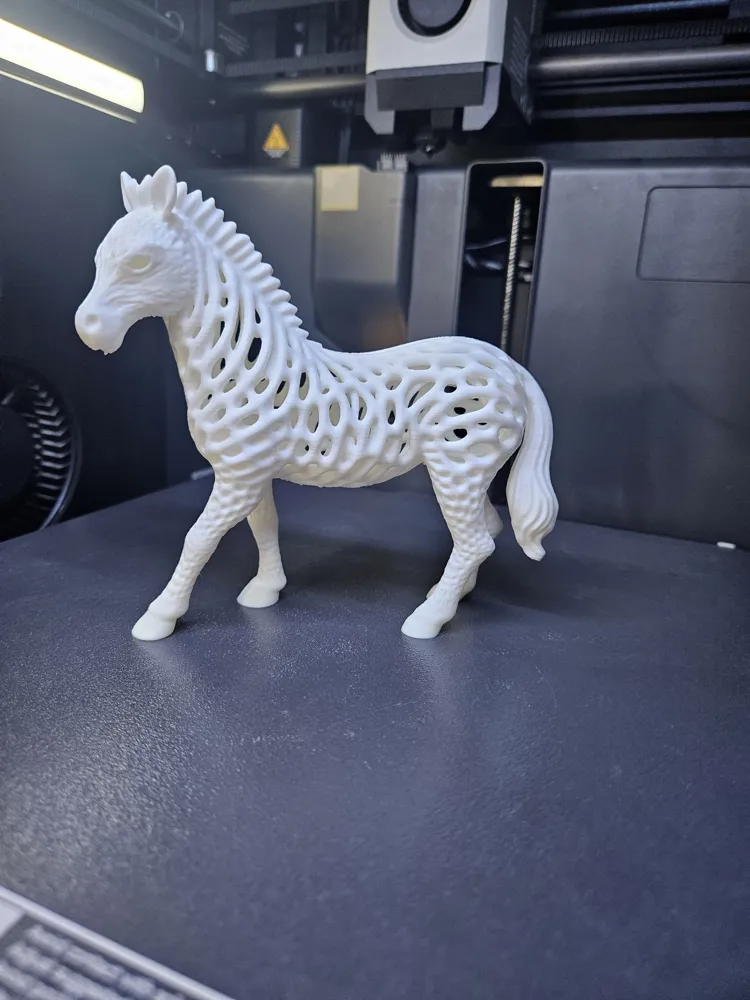 Voronoi Zebra - Free 3D Print Model - MakerWorld