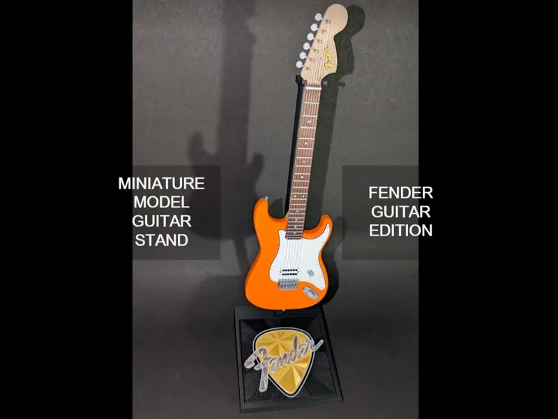 Miniature Model Guitar Stand (Fender edition)