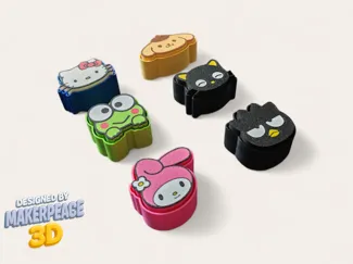 Sanrio/Hello Kitty Characters - Fidget Clickers