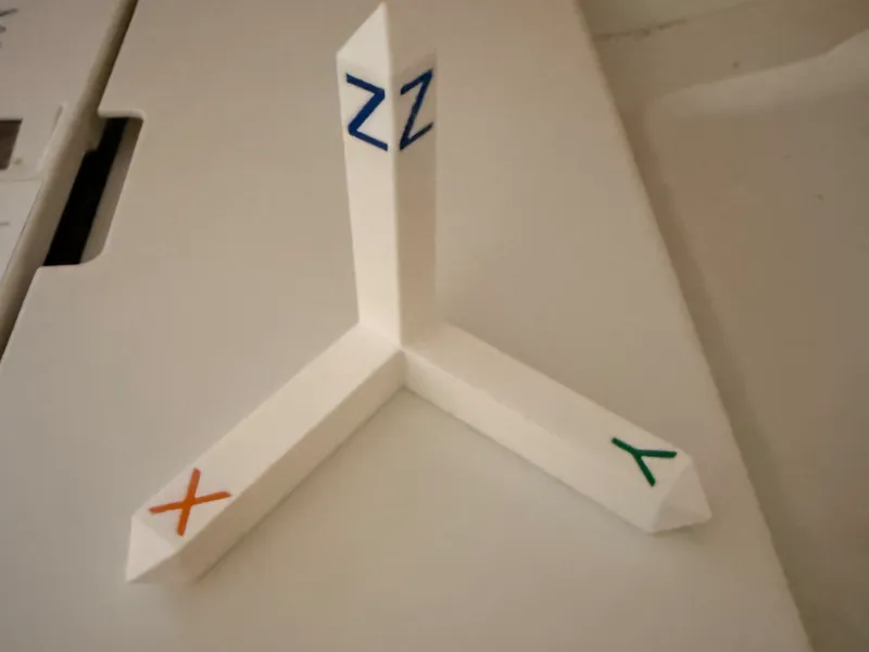 XYZ Achsenkreuz