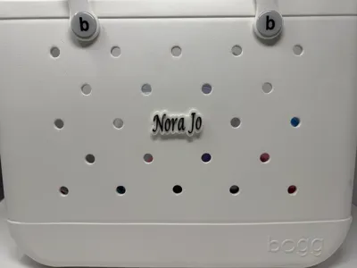 Bogg Bag Name Charm (Nora Jo)